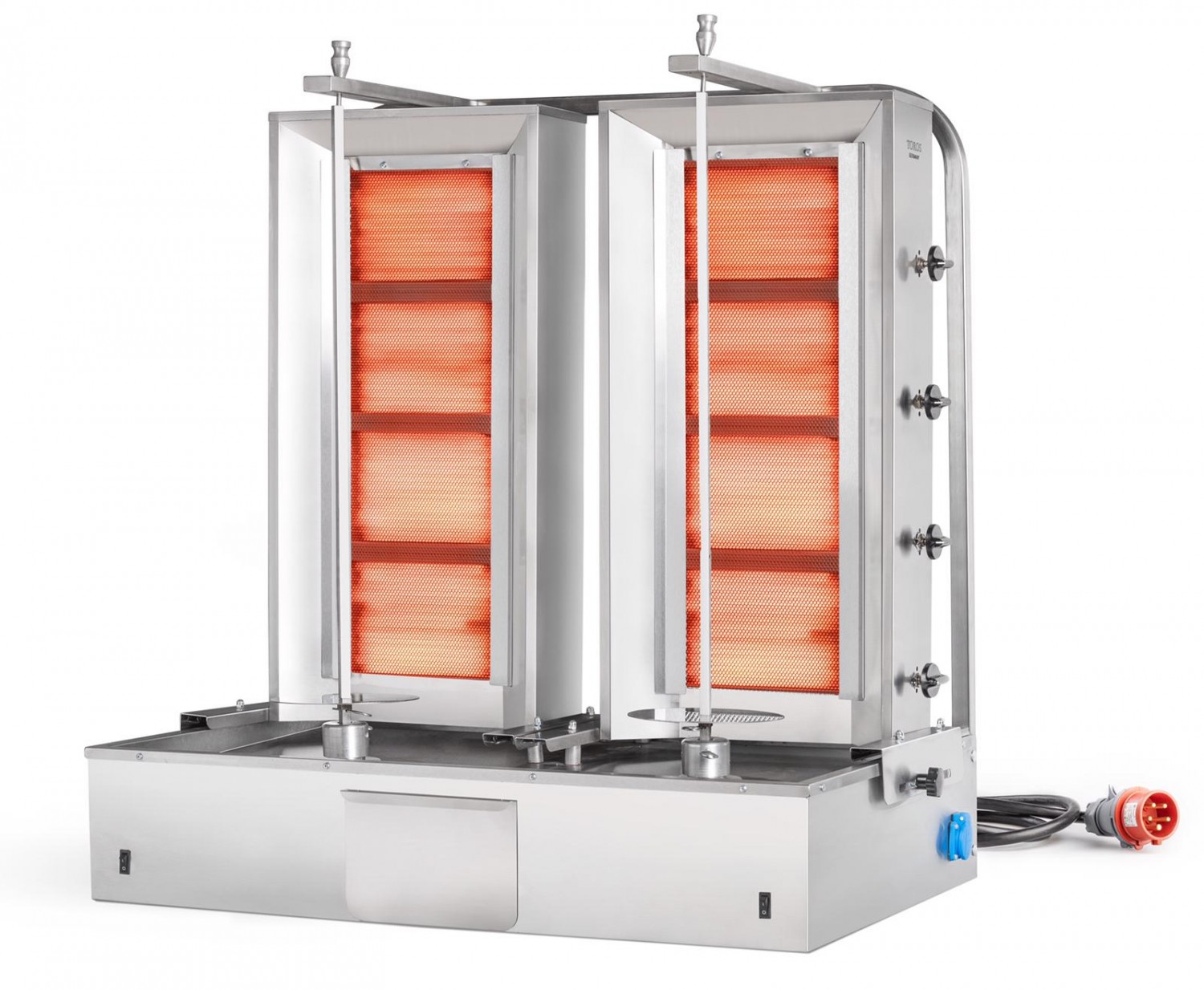 Elektrikli ciftli döner makina (%40 daha hızlı pişirme)